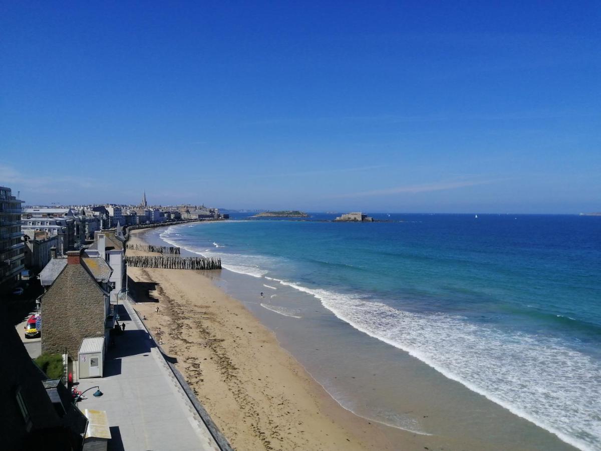 Appartement Saint-Malo 800M De La Plage Екстер'єр фото