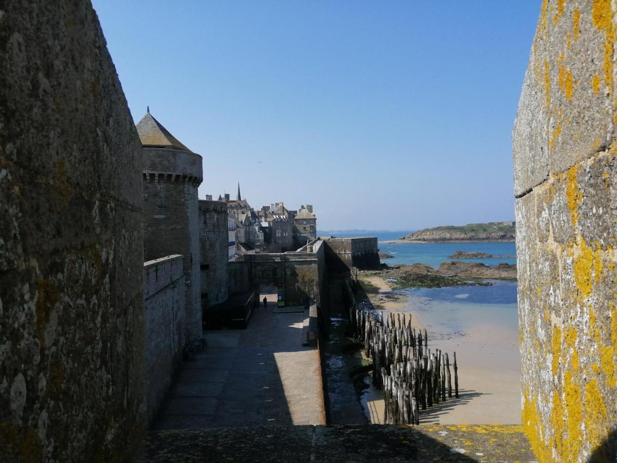 Appartement Saint-Malo 800M De La Plage Екстер'єр фото