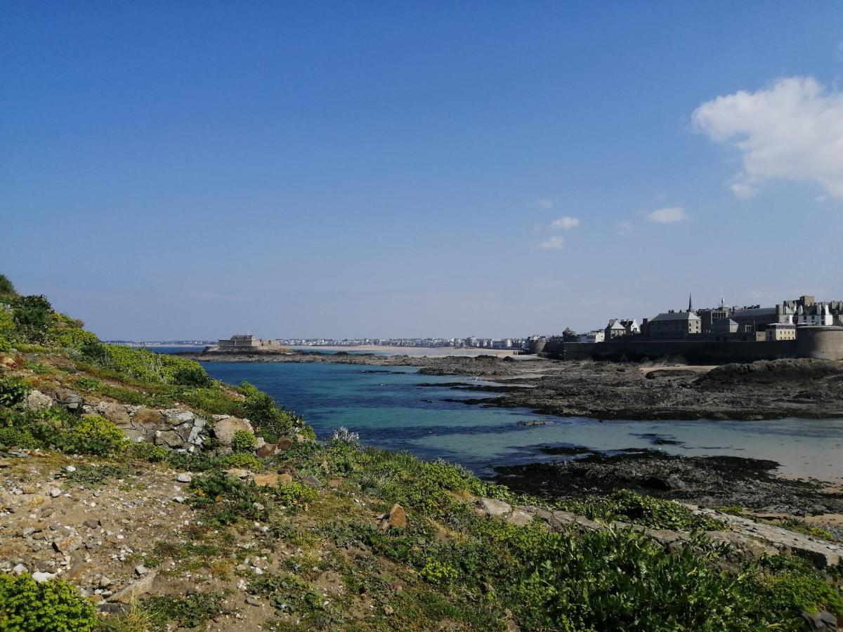 Appartement Saint-Malo 800M De La Plage Екстер'єр фото