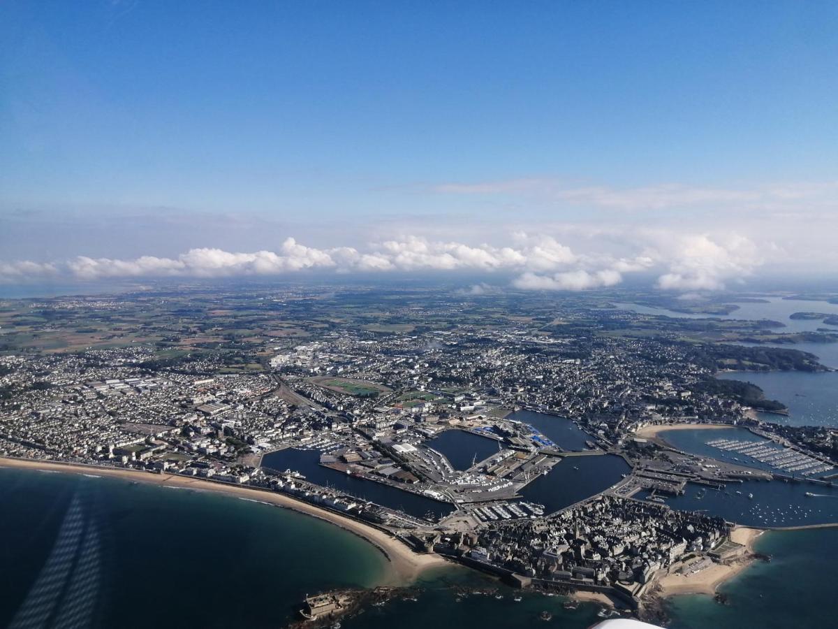 Appartement Saint-Malo 800M De La Plage Екстер'єр фото